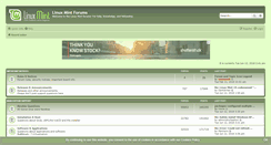 Desktop Screenshot of forums.linuxmint.com