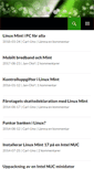 Mobile Screenshot of linuxmint.se