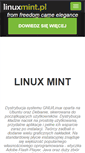 Mobile Screenshot of linuxmint.pl