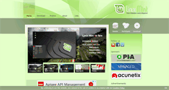 Desktop Screenshot of linuxmint.com